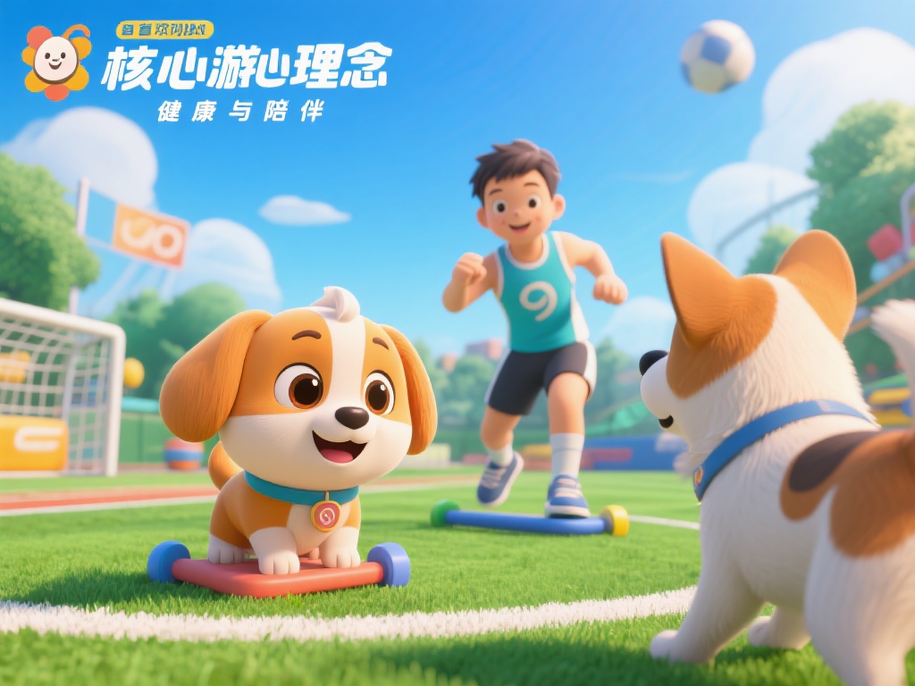 值得一提的是，游戏的核心理念是健康与陪伴。通过虚拟