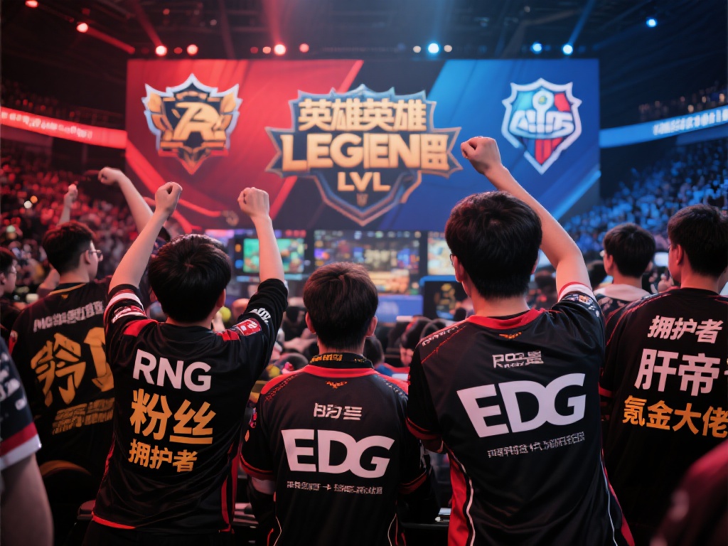 以《英雄联盟》（LOL）为例，粉丝们常常根据自己支