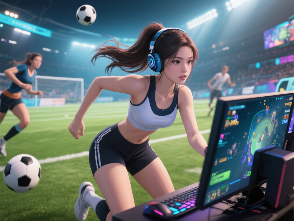 在现代生活中，体育与数字娱乐的结合正成为一种新兴趋