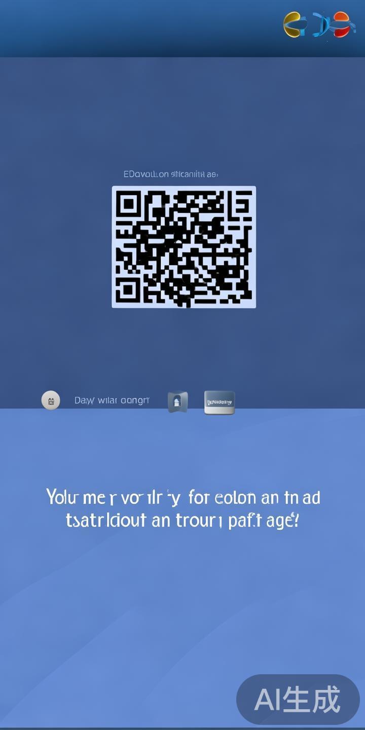 在确认官网后，可以选择通过电脑扫描二维码或复制下载